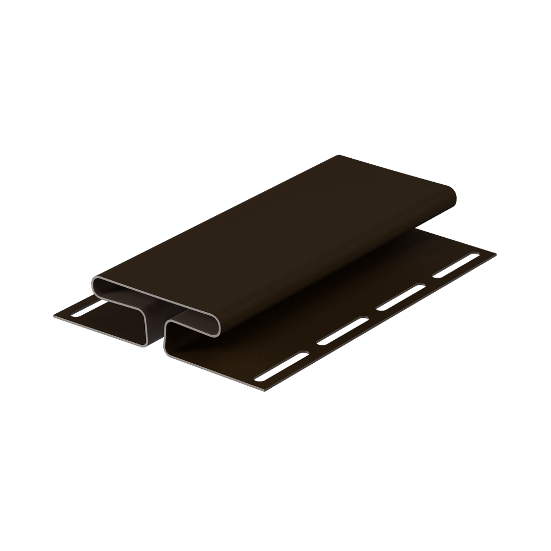 H-профиль 13 мм, шоколад