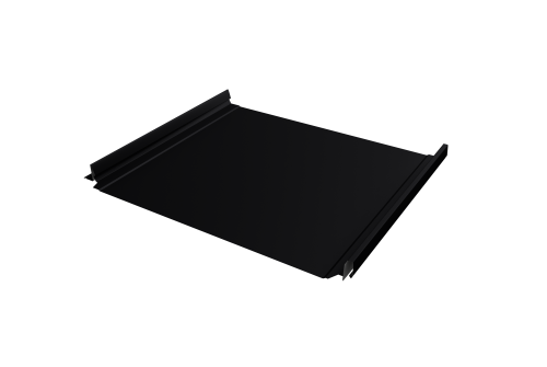 Кликфальц Pro Grand Line 0,5 Satin Matt TX с пленкой на замках RAL 9005 черный