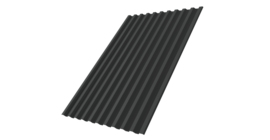 Профнастил С21R 0.45 PE-Double RAL 7016 антрацитово-серый