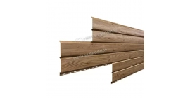 Сайдинг Металл Профиль Lбрус-15х240 (ECOSTEEL_T-01-Кедр-0.5)