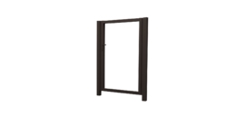 Калитка Жалюзи Texas 2.0х1 RR 32 без заполнения (ламель 150 мм)