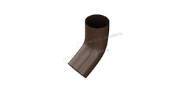 Колено трубы Металл Профиль Foramina Freeze D100 DarkBrown
