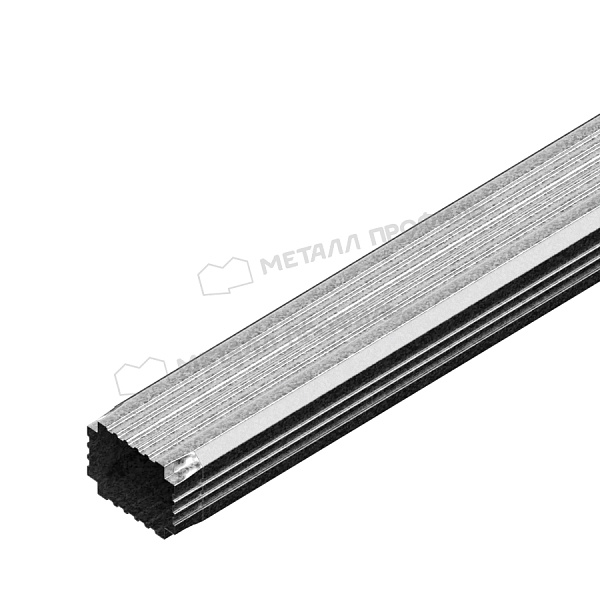 Труба водосточная Металл Профиль БЮДЖЕТ 76х102х2000 Цинк