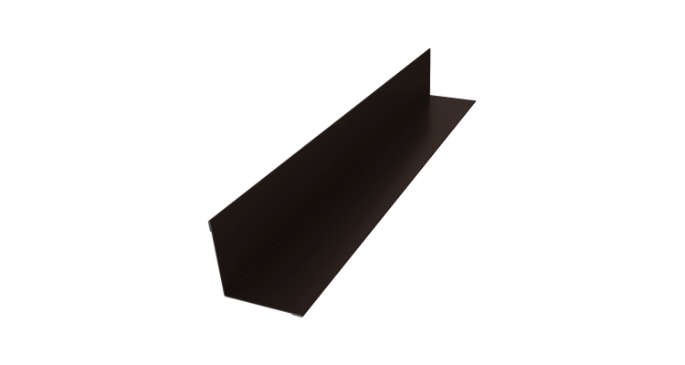 Угол внутренний 50х50 0,45 Drap ST RR 32 темно-коричневый (2м)