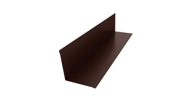 Угол внутренний 110х110 0,45 Drap TX RAL 8017 шоколад (2м)