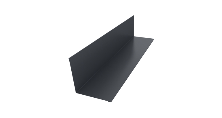 Угол внутренний 110х110 0,5 Drap RAL 7024 мокрый асфальт (3м)