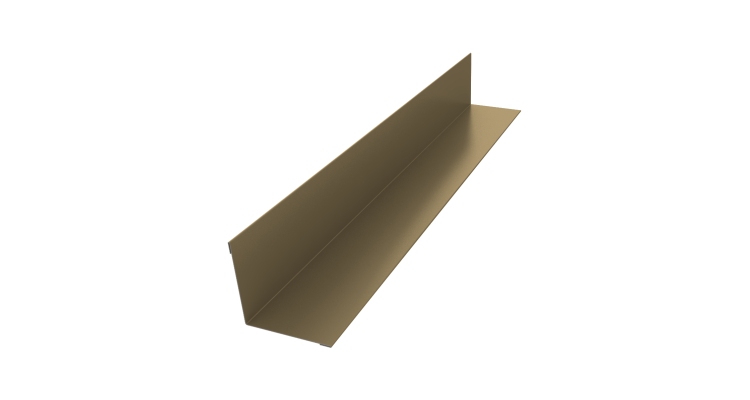 Угол внутренний 30х30 0,45 PE с пленкой RAL 1014 слоновая кость (2м)