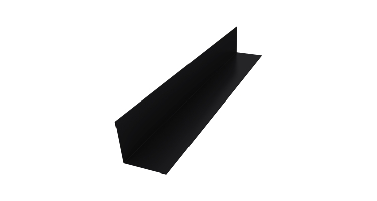 Угол внутренний 30х30 0,45 Drap RAL 9005 черный (2м)