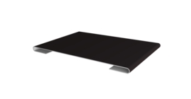 Планка стыковочная 0,45 PE с пленкой RAL 9005 черный (3м)