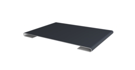 Планка стыковочная 0,45 Drap RAL 7024 мокрый асфальт (2м)