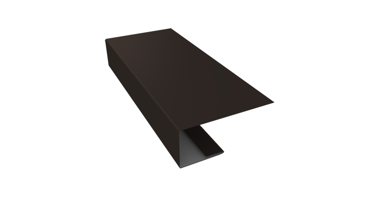 J-Профиль 18мм 0,5 Drap TX RR 32 темно-коричневый (3м)