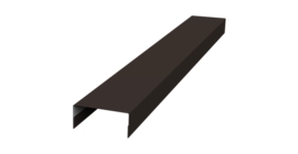 Крышка 30х20 жалюзи Texas 0,45 Drap ST RR 32 темно-коричневый (2,5м)