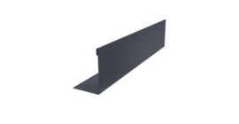 Нащельник 150 Texas 25х35 0,5 Atlas X RAL 7024 мокрый асфальт (L1,8)