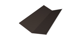 Планка ендовы нижней 300х300 0,45 Drap TR RR 32 темно-коричневый (3м)