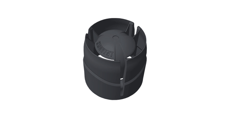 Колпак Krovent Hupcap 110 new серый