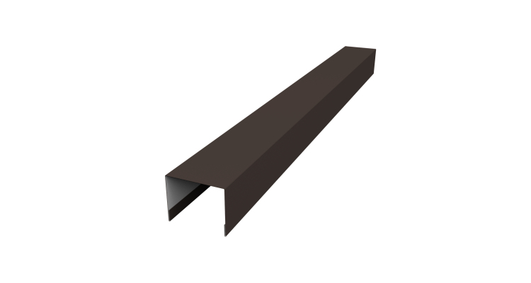 Крышка жалюзи Palermo 0,5 Satin Matt RR 32 темно-коричневый (2м)