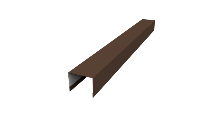 Крышка жалюзи Palermo 0,5 Drap RAL 8017 шоколад (2м)