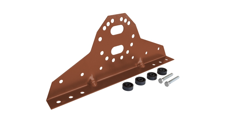 Кронштейн снегозадержателя Grand Line RAL 8004