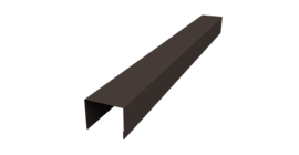 Крышка жалюзи Palermo 0,45 Drap-double TX RR 32 темно-коричневый (2,5м)