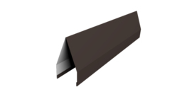 Ламель забора жалюзи Tokyo 0,45 PE с пленкой RR 32 темно-коричневый