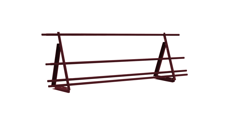 Ограждение кровельное со снегозадержателем Optima 0,65х2м RAL 3005